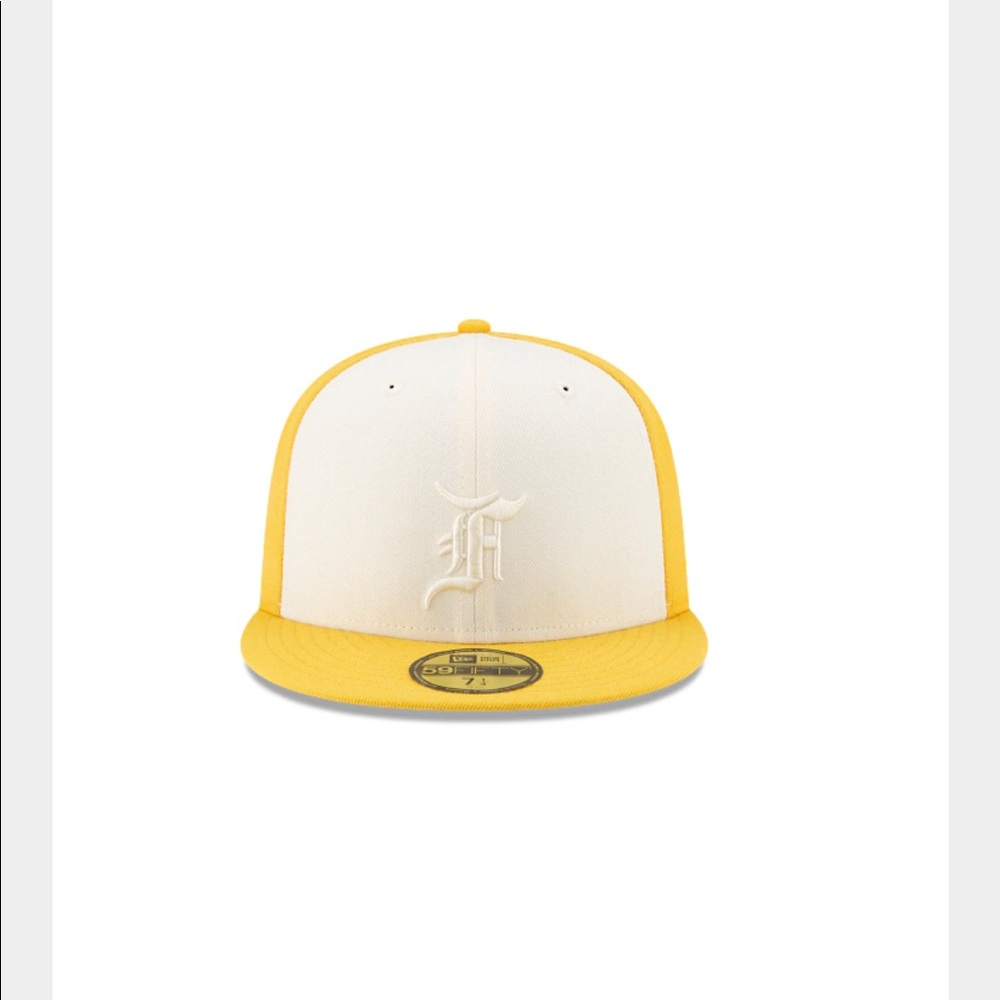 Fear of God Essentials Gold Cream 59FIFTY Fitted